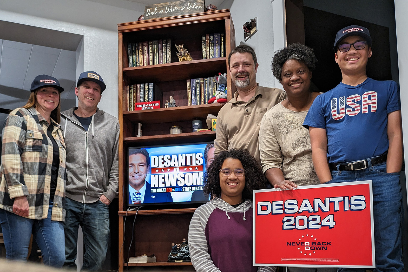 Trump, DeSantis, and Haley, But Not Burgum